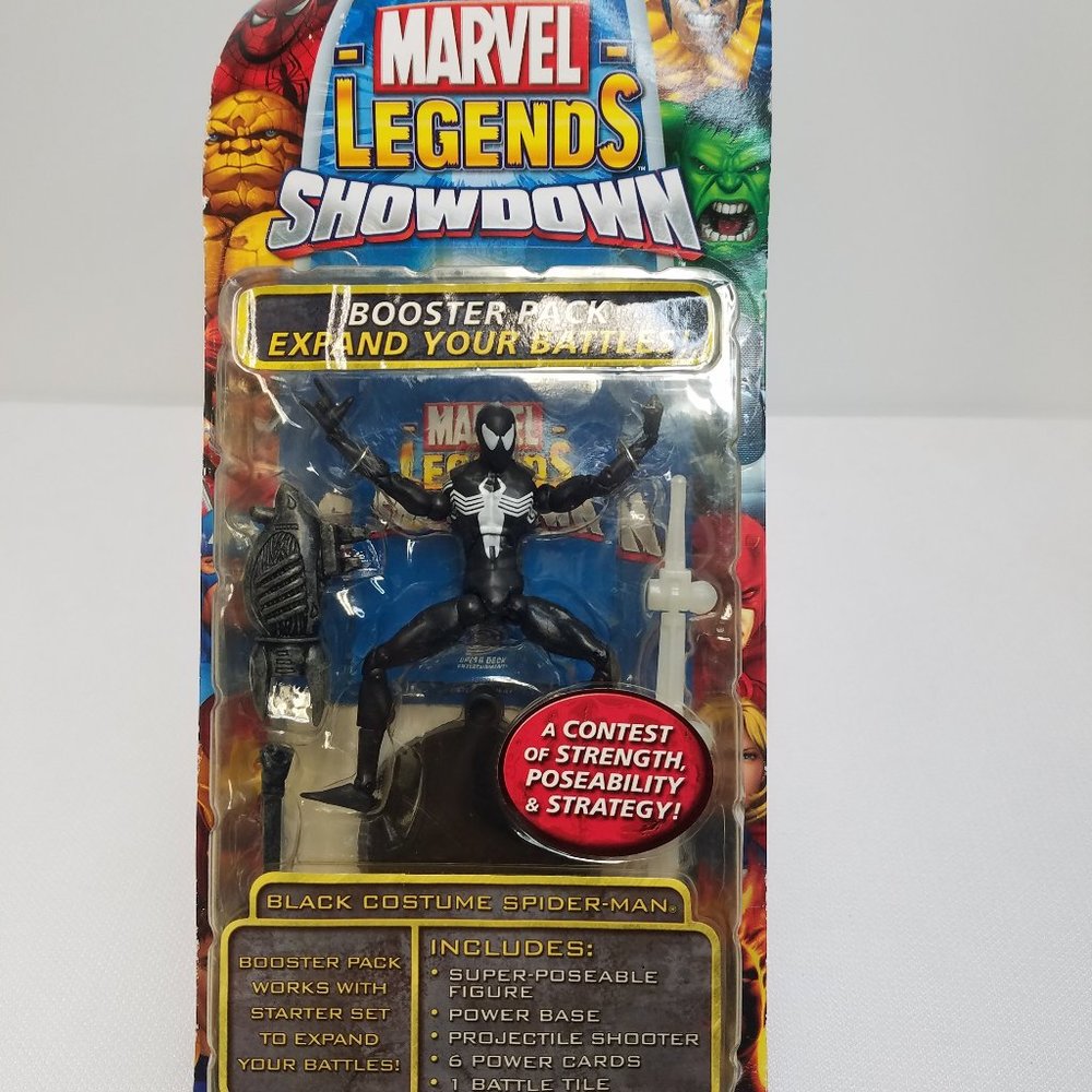Marvel Legends Showdown Black Costume Spidey